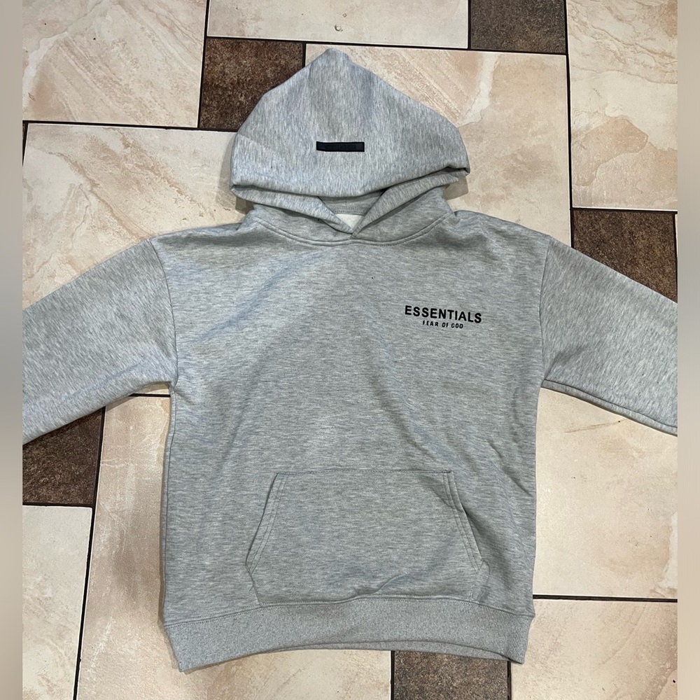 Men/Women “Essentials” Grey Hoodie